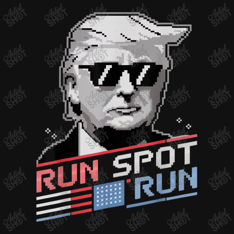 Run Spot Run, Funny Quote Debate Trump Kamala Elec Graphic Youth T-shirt | Artistshot