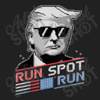 Run Spot Run, Funny Quote Debate Trump Kamala Elec Basic Youth T-shirt | Artistshot