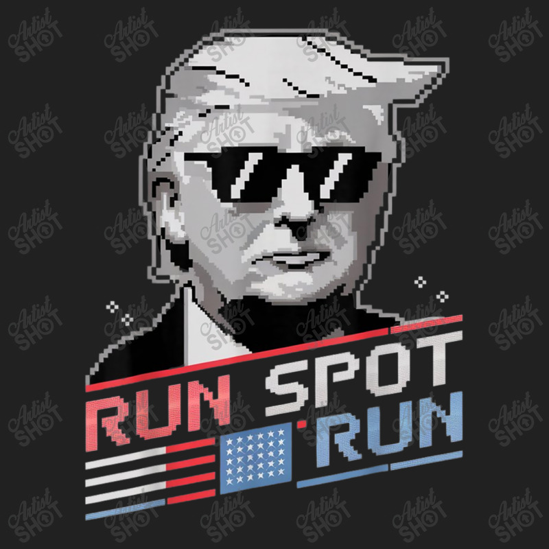 Run Spot Run, Funny Quote Debate Trump Kamala Elec Basic Youth T-shirt | Artistshot