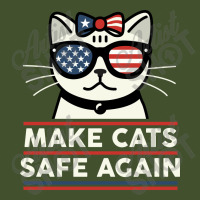 Make Cats Safe Again Sun Shade Cap | Artistshot