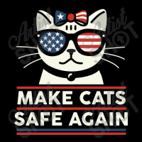 Make Cats Safe Again Seamless Cap | Artistshot