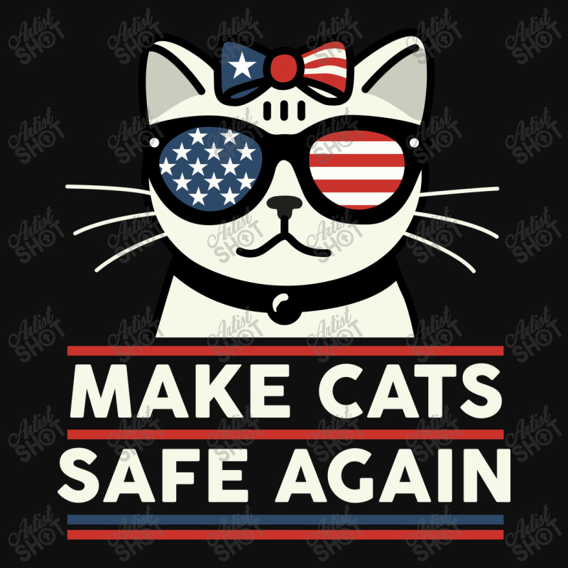 Make Cats Safe Again Foam Snapback Hat | Artistshot