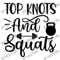 Top Knots And Squats, Gym Baby Bodysuit | Artistshot