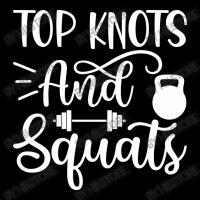 Top Knots And Squats, Gym Zipper Hoodie | Artistshot