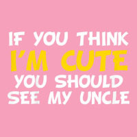 Kids If You Think I'm Cute You Should See My Uncle Retro Trucker Cap | Artistshot