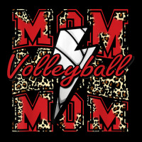 Volleyball Mom Volleyball Lightning Bolt Leopard Red T Shirt Retro Trucker Cap | Artistshot