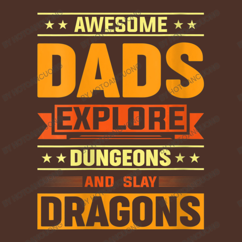 Womens Awesome Dads Explore Dungeons And Slay Dragon Rpg V-neck Retro Trucker Cap by hotoancuong | Artistshot