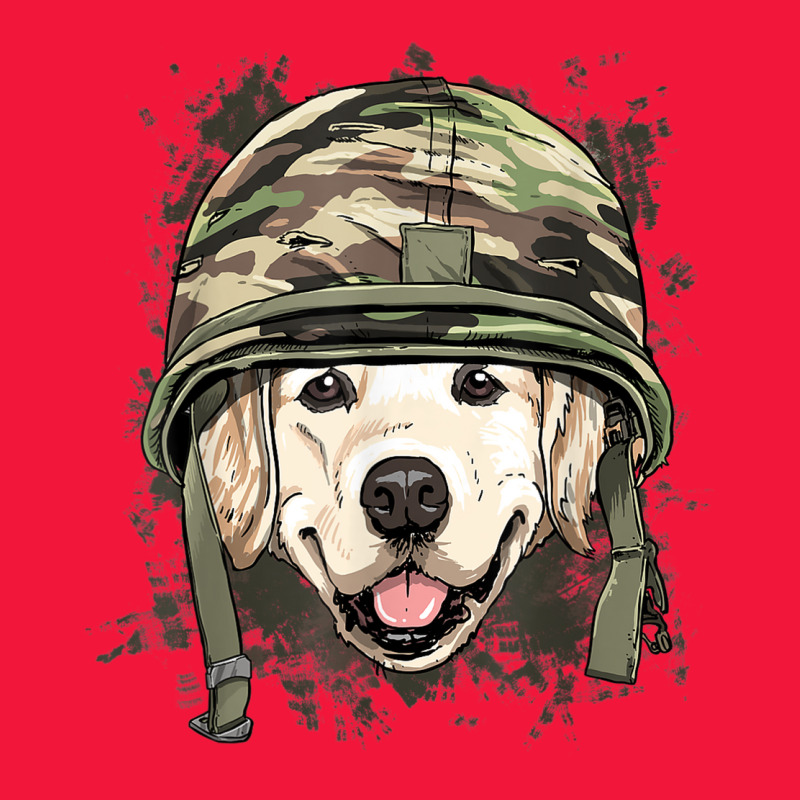 Golden Retriever Military Soldier Veterans Day Pet Dog Lover Seamless Cap | Artistshot