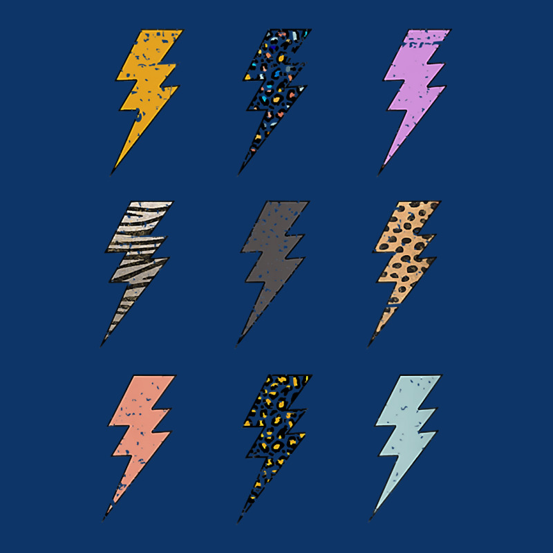 Retro Lightning Bolt T Shirt Seamless Cap by cm-arts | Artistshot