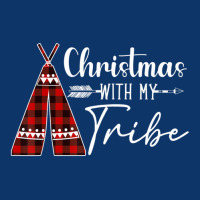 Christmas With My Tribe Buffalo Plaid Matching Family Seamless Cap | Artistshot