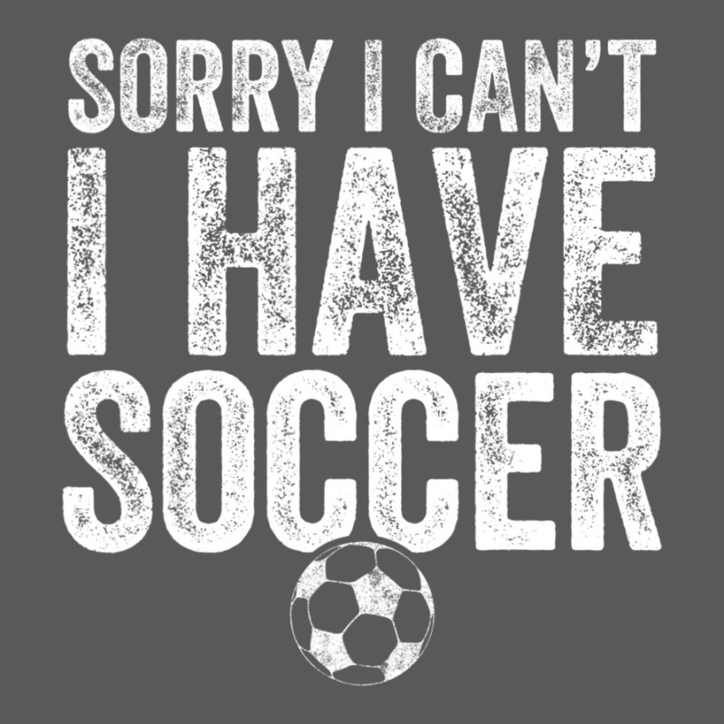 Sorry I Can't I Have Soccer Soccer Player Seamless Cap by Kemriban527 | Artistshot