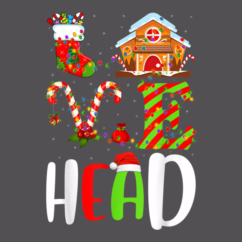 Xmas Lights Love Head Teacher Christmas Yupoong Trucker Cap by August | Artistshot