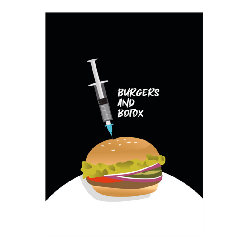 Burgers And Botox Long Yupoong Trucker Cap | Artistshot