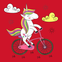 Funny Unicorn On Bike Work Out Biker Yupoong Trucker Cap | Artistshot