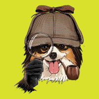 Detective Papillon Spy Investigator Puppy Pet Dog Lover Foam Snapback Hat | Artistshot