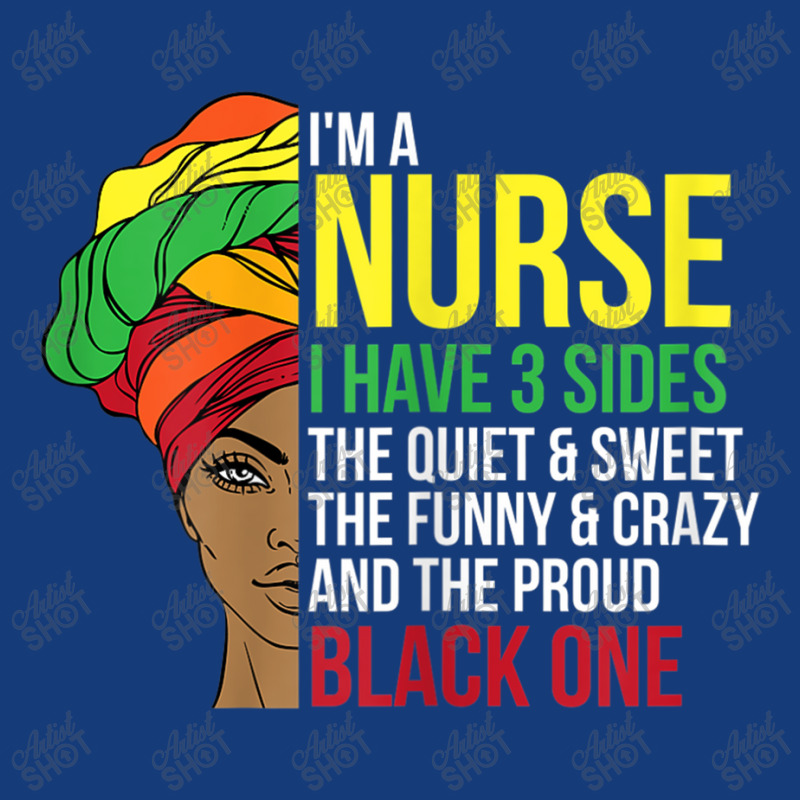 Womens Proud Black Nurse Woman Afro Cool Black History Month Gift Vide Foam Snapback hat by KhalilDesign | Artistshot