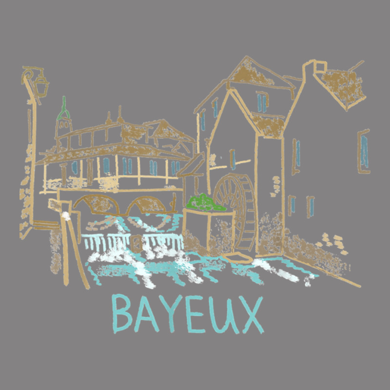 Bayeux France Unique Hand Drawn Art Gift Men Women Pa Trucker Cap by cm-arts | Artistshot