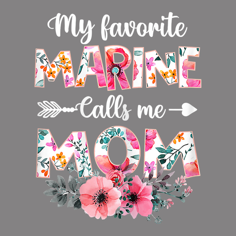 Womens My Favorite Marine Calls Me Mom Marine Military Pa Trucker Cap by BessieCarolyn | Artistshot