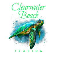 Clearwater Beach Florida Watercolor Sea Turtle Pa Trucker Cap | Artistshot