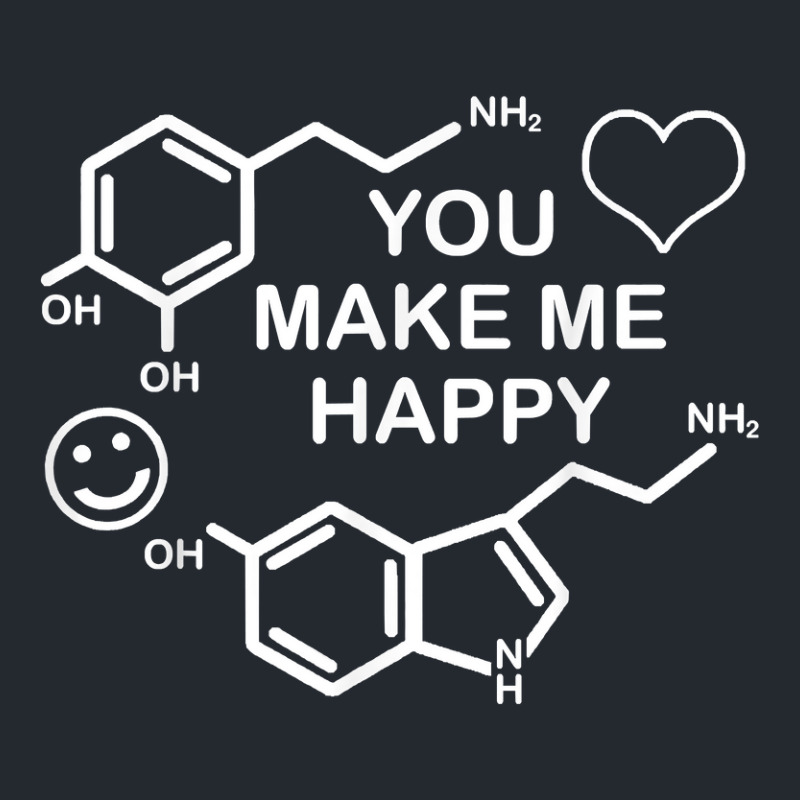 Dopamine Smile Serotonin Heart You Make Me Happy Shirts Pa Trucker Cap by Teemoney2 | Artistshot