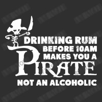 Drinking Rum Before 10 Am Makes You A Pirate Oval Leatherette Patch | Artistshot