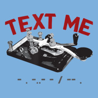 Text Me  Morse Code Key  Ham Radio T Shirt Pa Trucker Cap | Artistshot