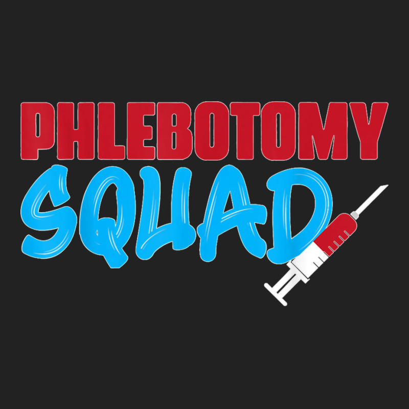 Cool Phlebotomy Squad With Syringe Phlebotomist Apparel Basic Backpack | Artistshot