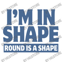 I Am In Shape Round Is A Shape Jumbo Paper Bag - 18 X 7 X 18 3/4 | Artistshot