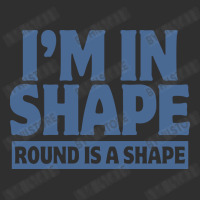 I Am In Shape Round Is A Shape Rectangle  Leatherette Patch | Artistshot