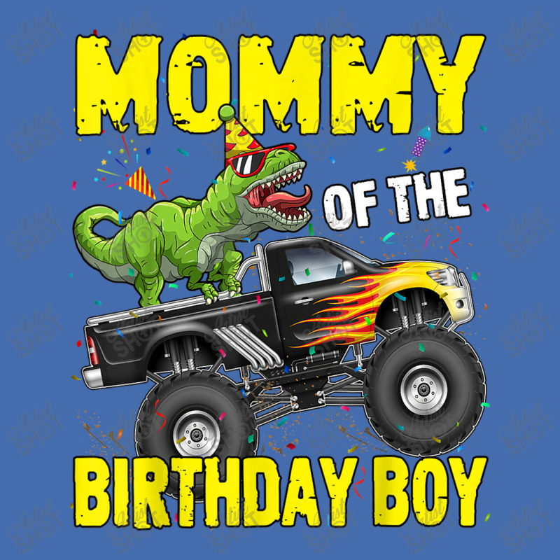 Mommy Of The Birthday Boy Dinosaurs T Rex Monster Truck Characters Car Fashion Visor | Artistshot