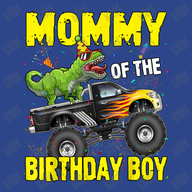 Mommy Of The Birthday Boy Dinosaurs T Rex Monster Truck Characters Car Nike Dri-fit Cap | Artistshot