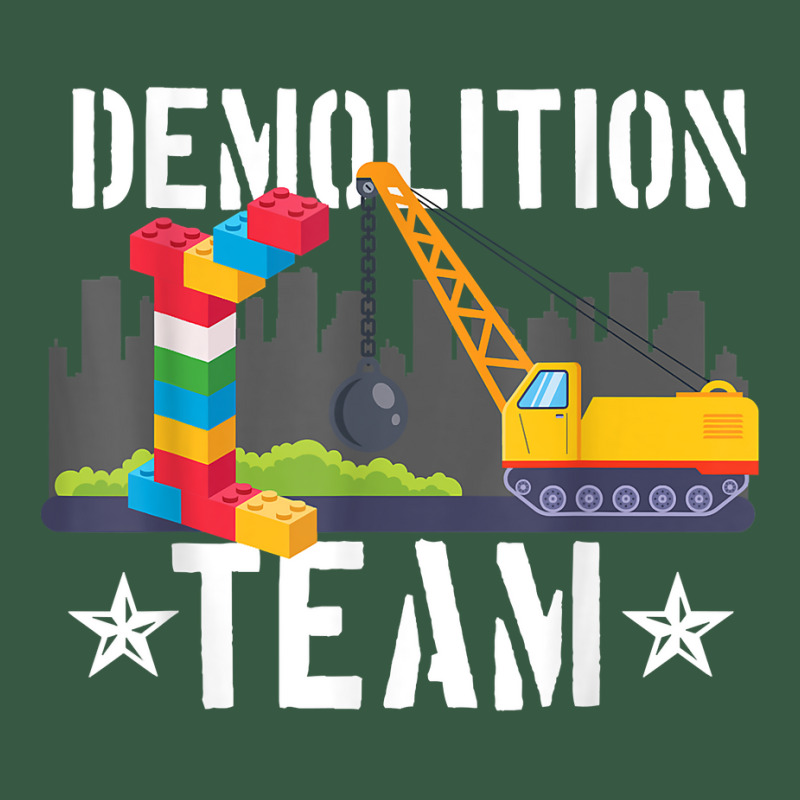 Demolition Team Master Builder Building Blocks Bricklayer T Shirt Retro Trucker Cap | Artistshot