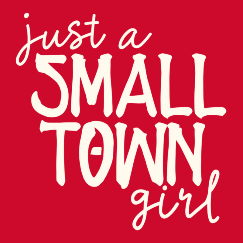 Just A Small Town Girl Casual Country Womens Chic Retro Trucker Cap by cm-arts | Artistshot