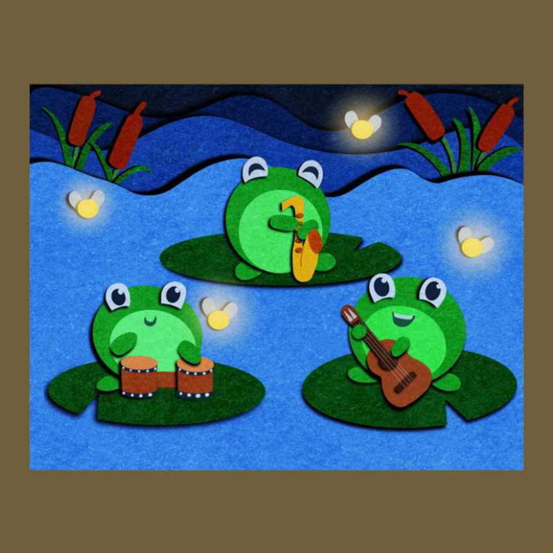 Cute Frogs Playing Musical Instruments Retro Trucker Cap by JAMESDSHARP | Artistshot