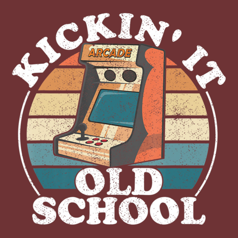 Kickin It Old School Retro 80s Arcade Game Video Gaming Seamless Cap by kentuckykonpha9 | Artistshot