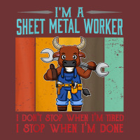 Mens Sheet Metal Worker Stop When I'm Done Locksmith T Shirt Seamless Cap | Artistshot