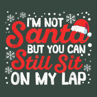 I'm Not Santa But You Can Still Sit On My Lap Christmas Pjs T Shirt Seamless Cap | Artistshot