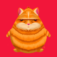 Fat Cat Seamless Cap | Artistshot