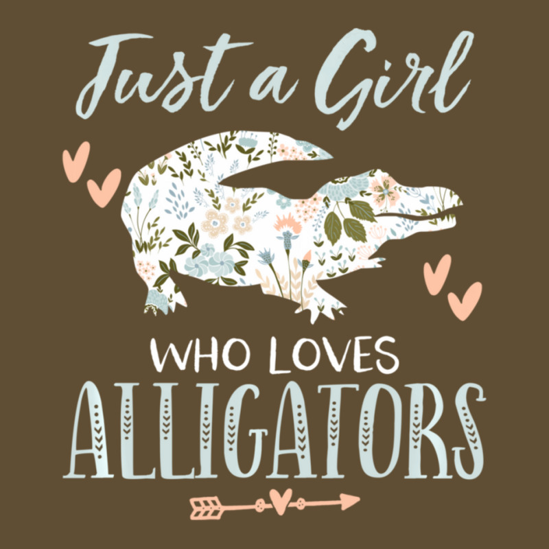 Just A Girl Who Loves Alligators Cute Floral Gator Women Seamless Cap by thangdinhsinhelf | Artistshot