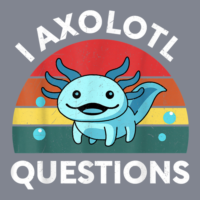 Retro Anime Shirt I Axolotl Questions Amine Lovers Gift T Shirt Yupoong Trucker Cap by cm-arts | Artistshot