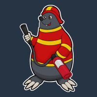 Fire Department T  Shirt Mole As Firefighter With Fire Extinguisher T Yupoong Trucker Cap | Artistshot