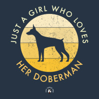 Doberman Dog Just A Girl Who Loves His Doberman Yupoong Trucker Cap | Artistshot