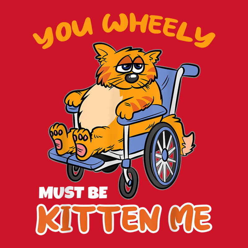 Funny Disabled Handicapped Wheelchair Cat Humor T Shirt Yupoong Trucker Cap by leiseyxlmorit | Artistshot