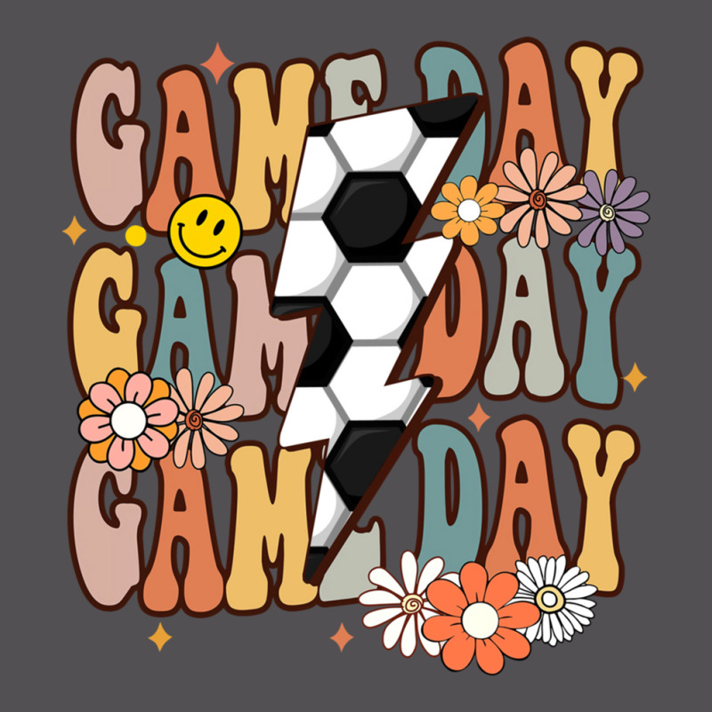 Game Day Soccer Season Groovy Soccer Lightning Bolt Long Sleeve T Shir Yupoong Trucker Cap by cm-arts | Artistshot