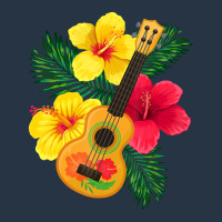 Hawaiian Ukulele Lute Guitar Hibiscus Yupoong Trucker Cap | Artistshot