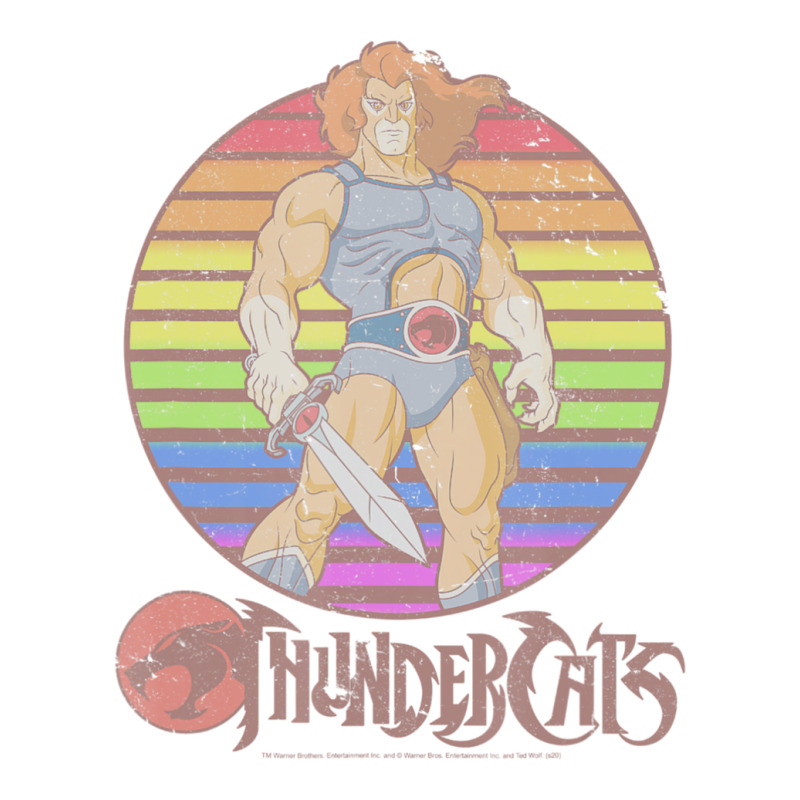 Thundercats Lion-o Rainbow Sunset Poster Foam Snapback hat by Gibbons Washburn | Artistshot