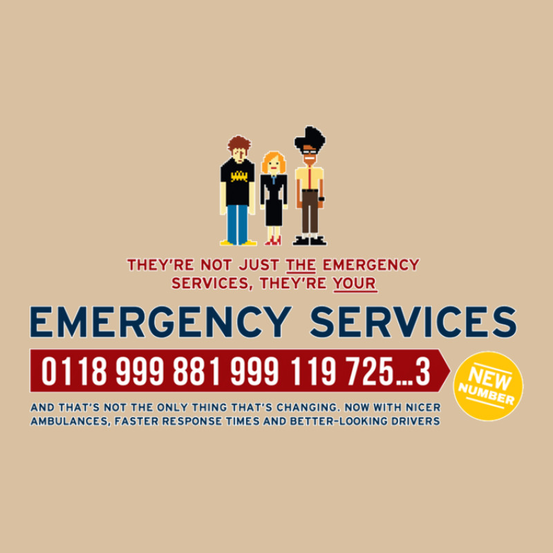 It Crowd Emergency Services Foam Snapback Hat | Artistshot