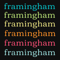 Framingham Massachusetts (ma) Cute And Colorful Text Foam Snapback Hat | Artistshot