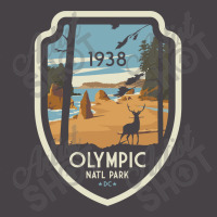 Washington Olympic National Park Retro Vintage Design Gift 5 Panel Snapback Cap | Artistshot