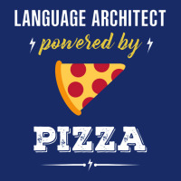 Language Architect Powered By Pizza Funny Gift 5 Panel Snapback Cap | Artistshot